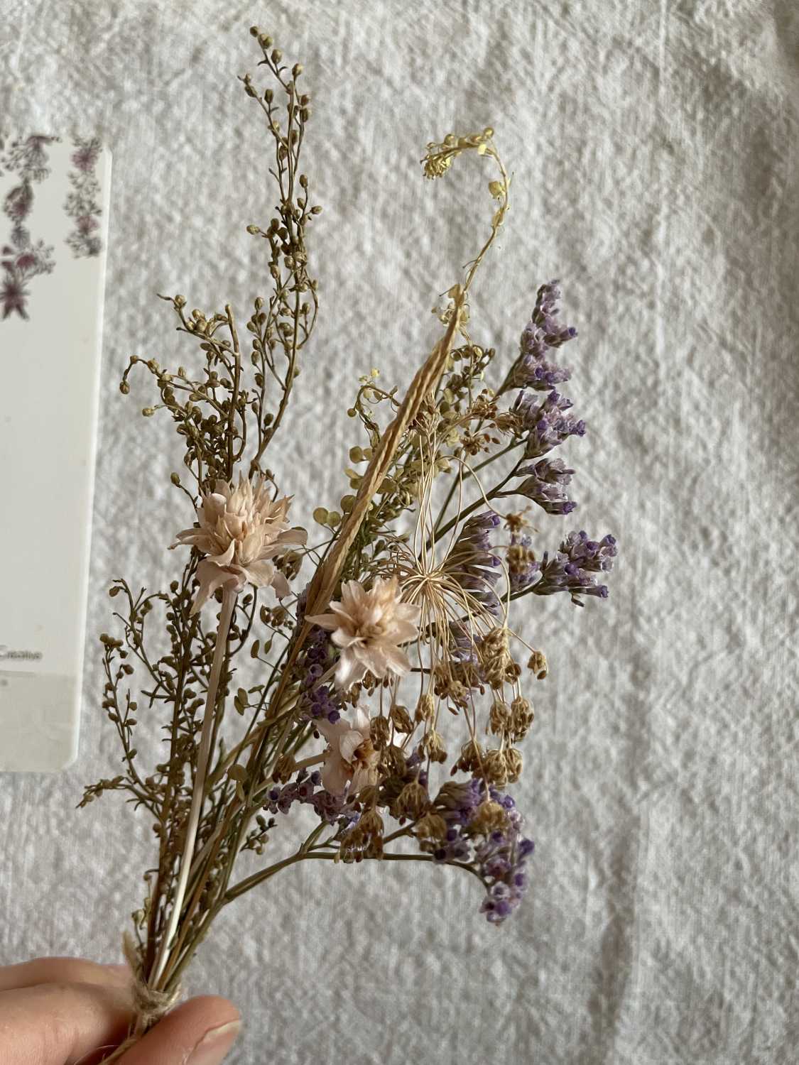 Mini bouquet de fleurs séchées - Suite Créative