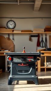 Bosch pts 10 : scie sur table pour bricoleurs