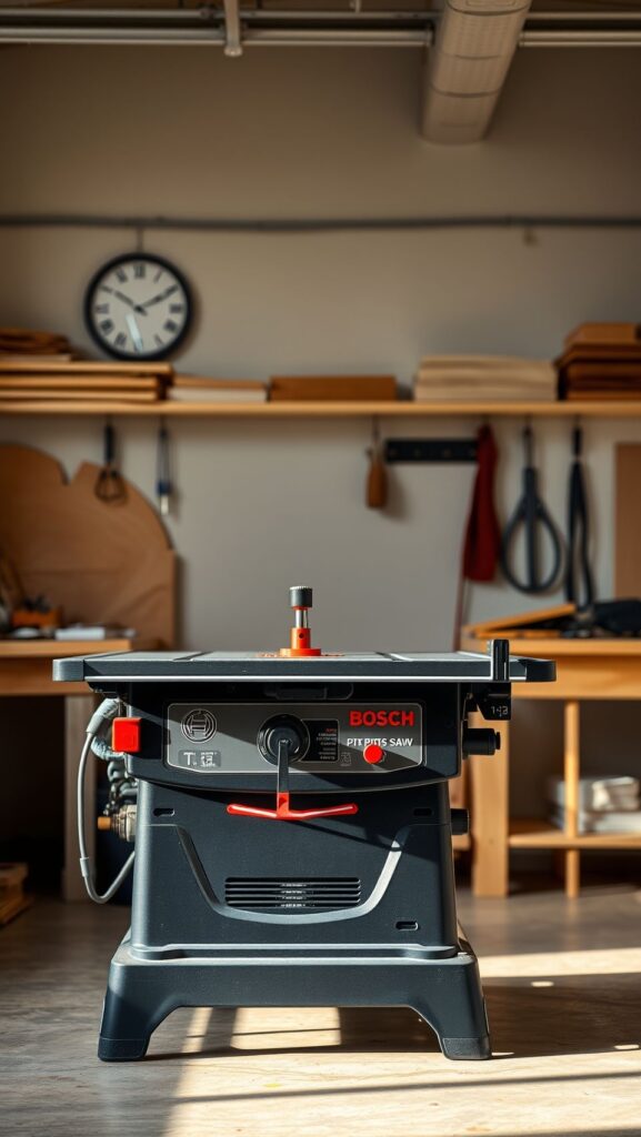 Bosch pts 10 : scie sur table pour bricoleurs