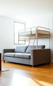 Canapé convertible lit superposé : pratique et gain d’espace