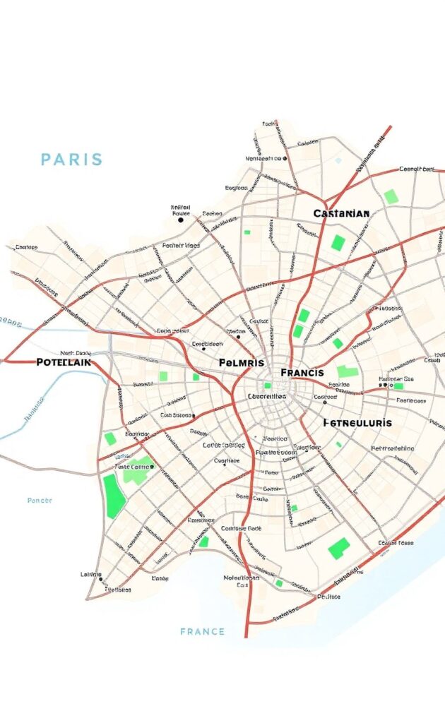 Carte Paris : Guide Pratique des 20 Arrondissements 2 Carte Paris : Guide Pratique des 20 Arrondissements