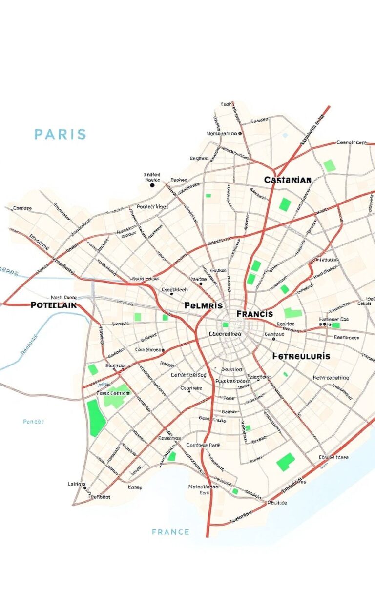 Carte Paris : Guide Pratique des 20 Arrondissements 35 carte des arrondissements de paris