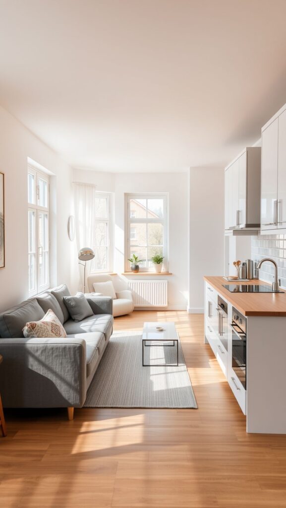 Cuisine Ouverte sur Salon 25m² : Conseils Pratiques pour un Espace Convivial