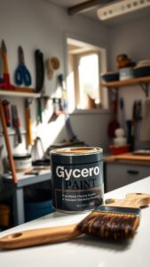 Peinture glycéro : avantages et application