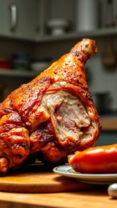 Rouelle de porc au four : recette facile et savoureuse