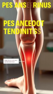 Tendinite de la patte d’oie : symptômes et soins