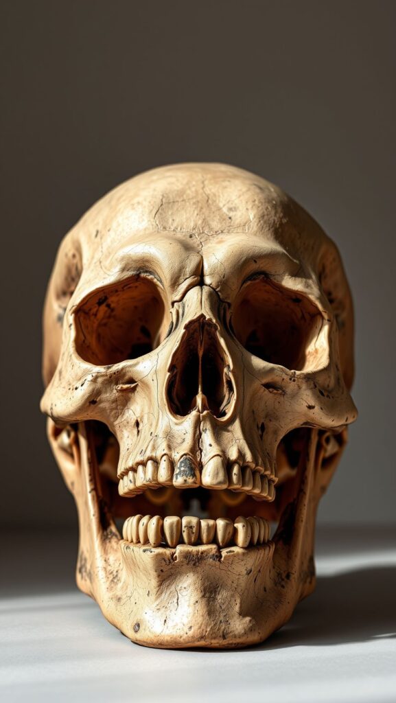 Tête de mort : signification, symbolisme et histoire complète 2 Tête de mort : signification, symbolisme et histoire complète