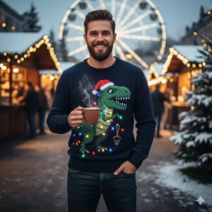 Pull de Noël Homme : 10 motifs originaux pour un style mémorable