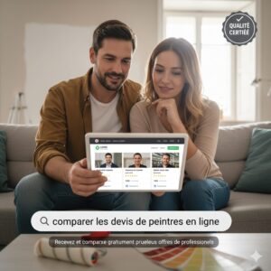 Comparer les devis de peintres en ligne 🖌️ : guide complet