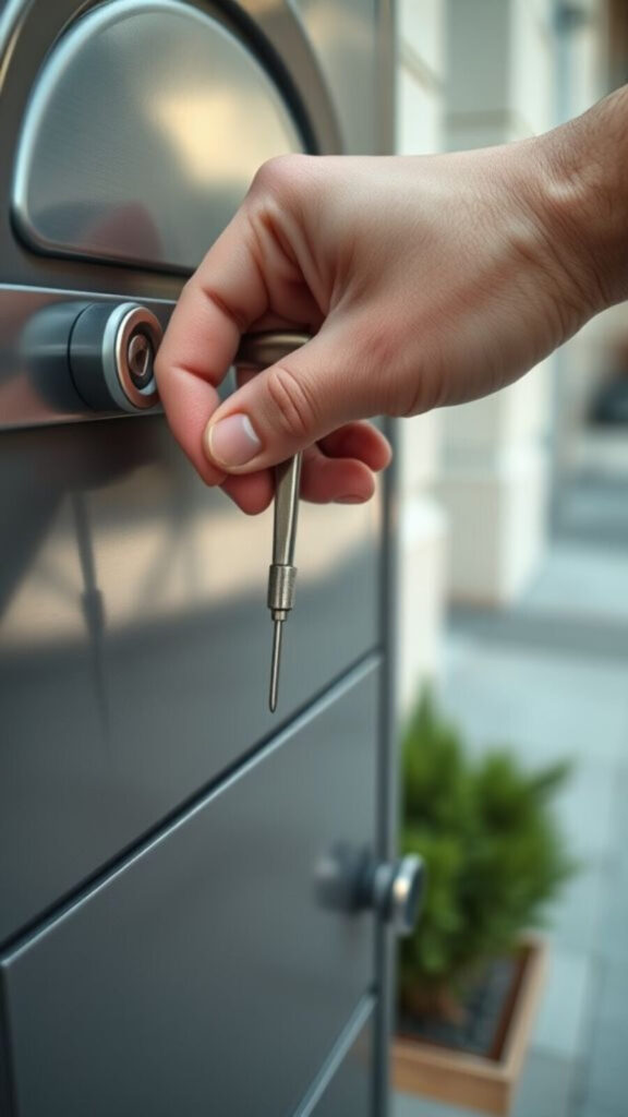 Ouvrir une boîte aux lettres sans clé : solutions pratiques
